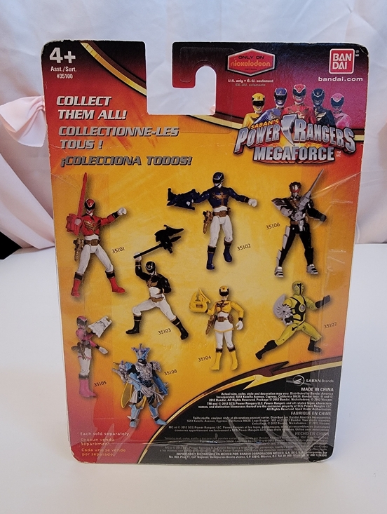 2012 Bandai Sabans Power Rangers Megaforce Red Ranger Action Figure #35100 - Picture 2 of 10